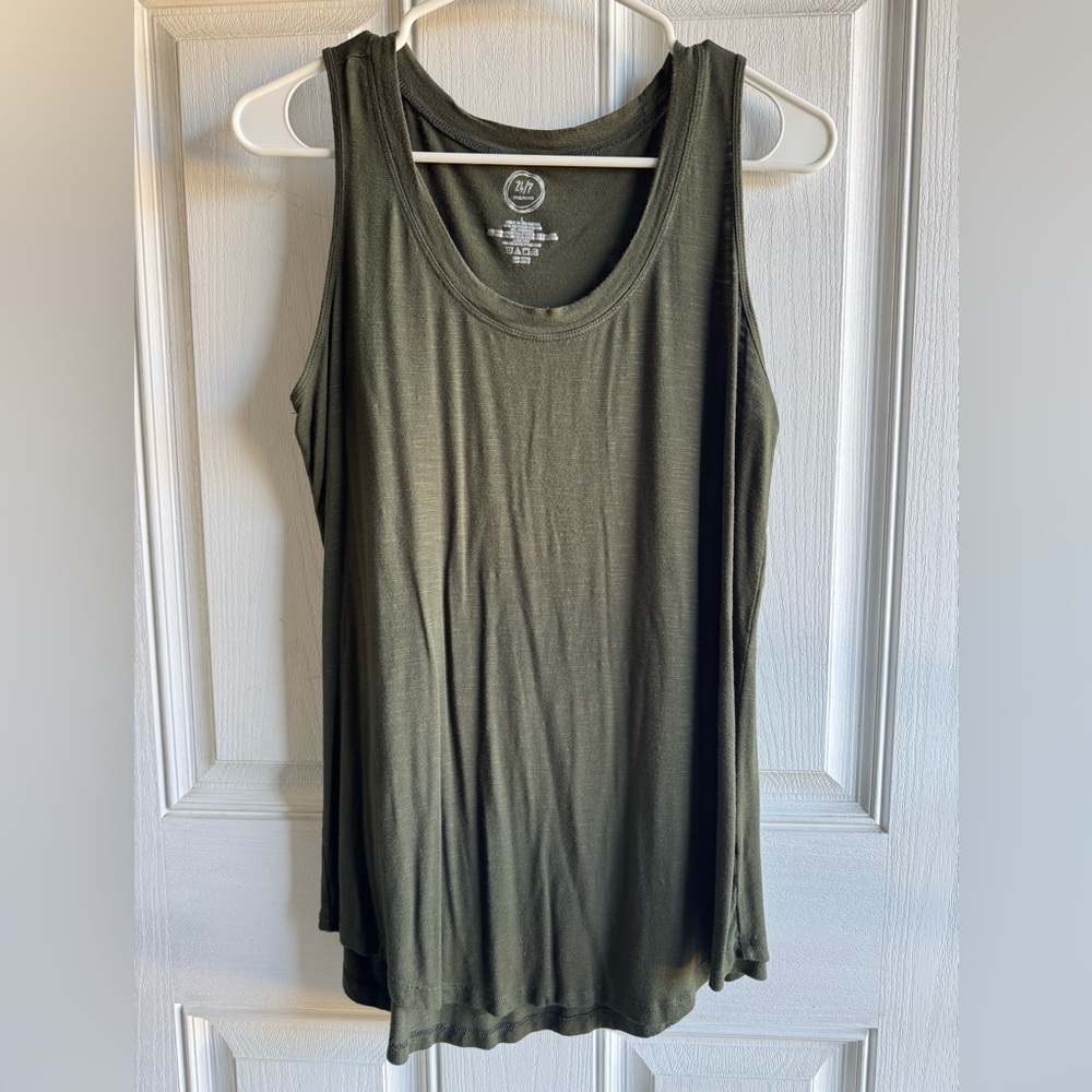 Maurices 24/7 Olive Tank Top